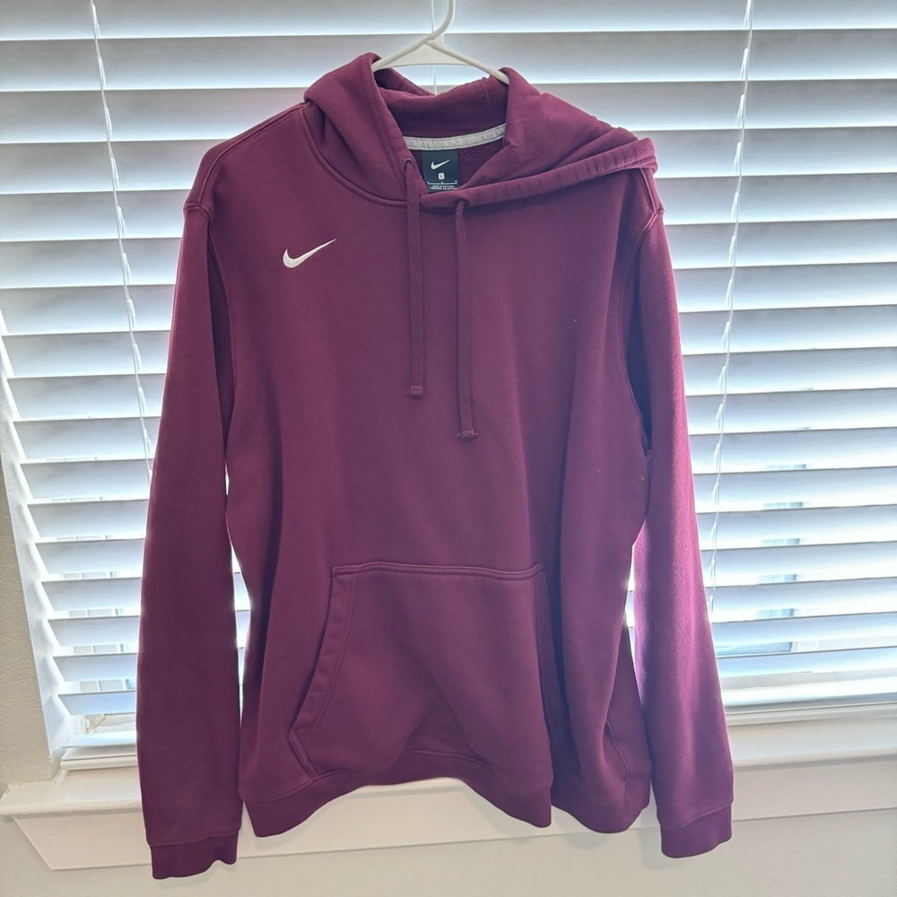 Maroon Mens Nike Sweatshirt - Large